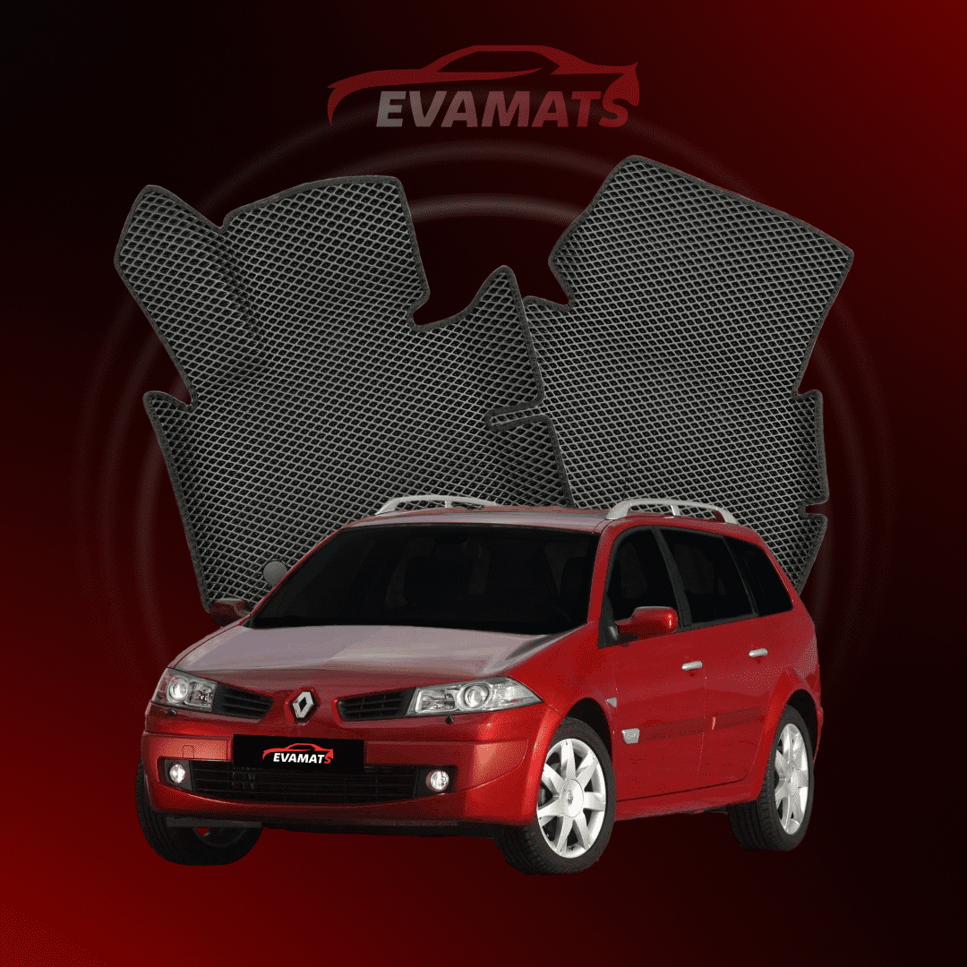 Коврики EVAMATS для Renault Megane 2 gen 2002-2009 KOMBI