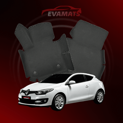 Коврики EVAMATS для Renault Megane 3 gen 2008-2016 года ХЭТЧБЕК 3 двери