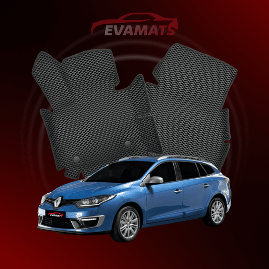 Автоковрики EVAMATS для Renault Megane 3 gen 2008-2016 KOMBI