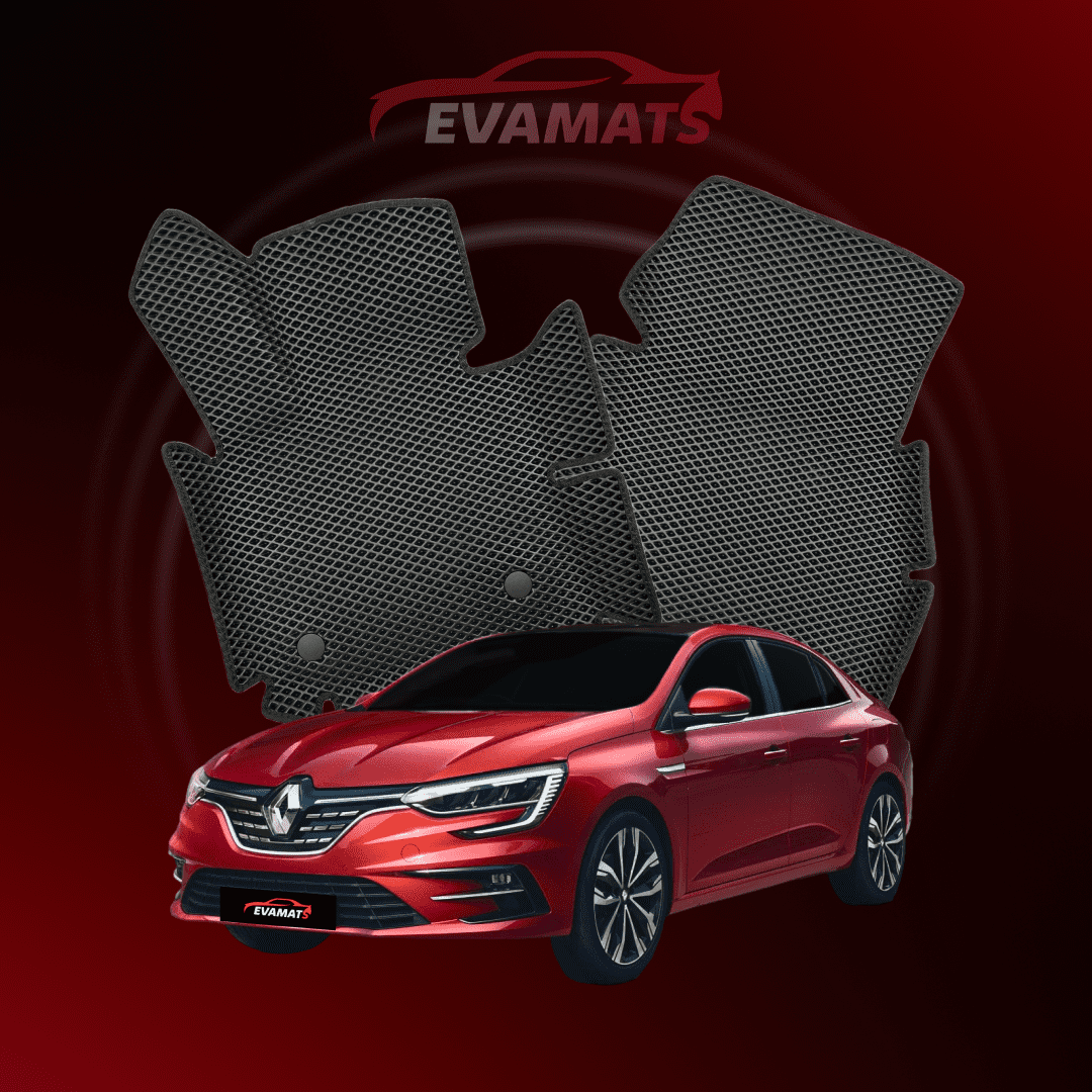 Dywaniki samochodowe EVAMATS do Renault Megane 4 gen 2016-2025 rok SEDAN