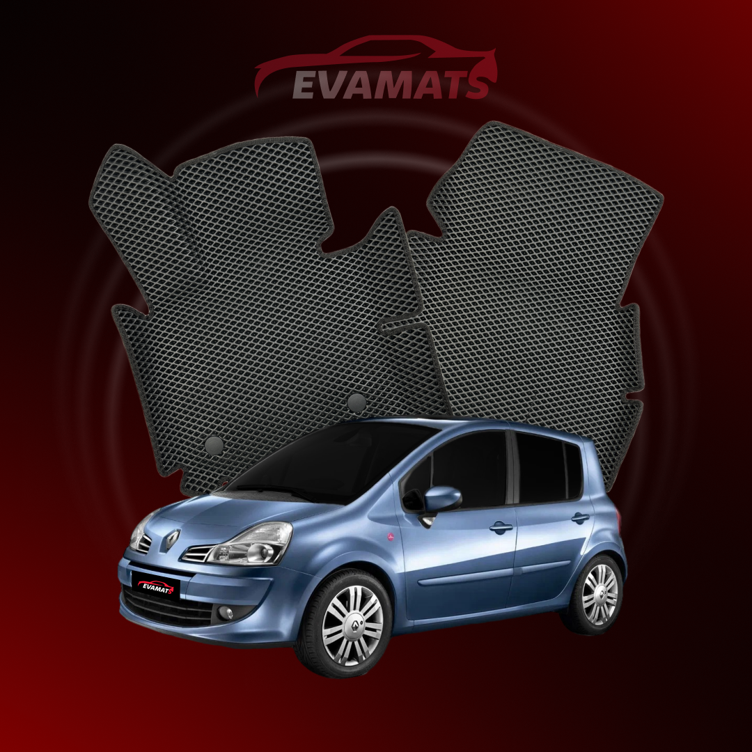 Автоковрики EVAMATS для Renault Modus 1st gen 2004-2012 МІНІВЕН