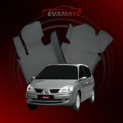 Dywaniki samochodowe EVAMATS do Renault Scenic Grand 2 gen 2003-2009 rok MINIVAN