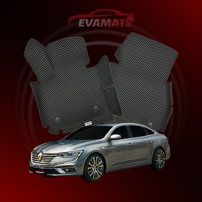 Dywaniki samochodowe EVAMATS do Renault Talisman 1 gen 2015-2025 rok SEDAN