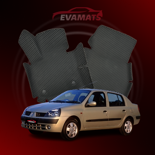 Dywaniki samochodowe EVAMATS do Renault Thalia 1 gen 2002-2010 rok SEDAN