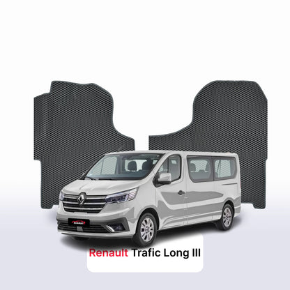 EVA Dywaniki samochodowe od EVA MATS 3D do Renault Trafic Long 3 gen 2020-2025 rok BUS