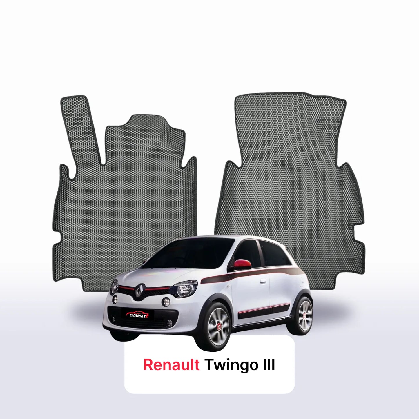 EVA Dywaniki samochodowe od EVA MATS 3D do Renault Twingo 3 gen 2014-2025 rok HATCHBACK 3 drzwi