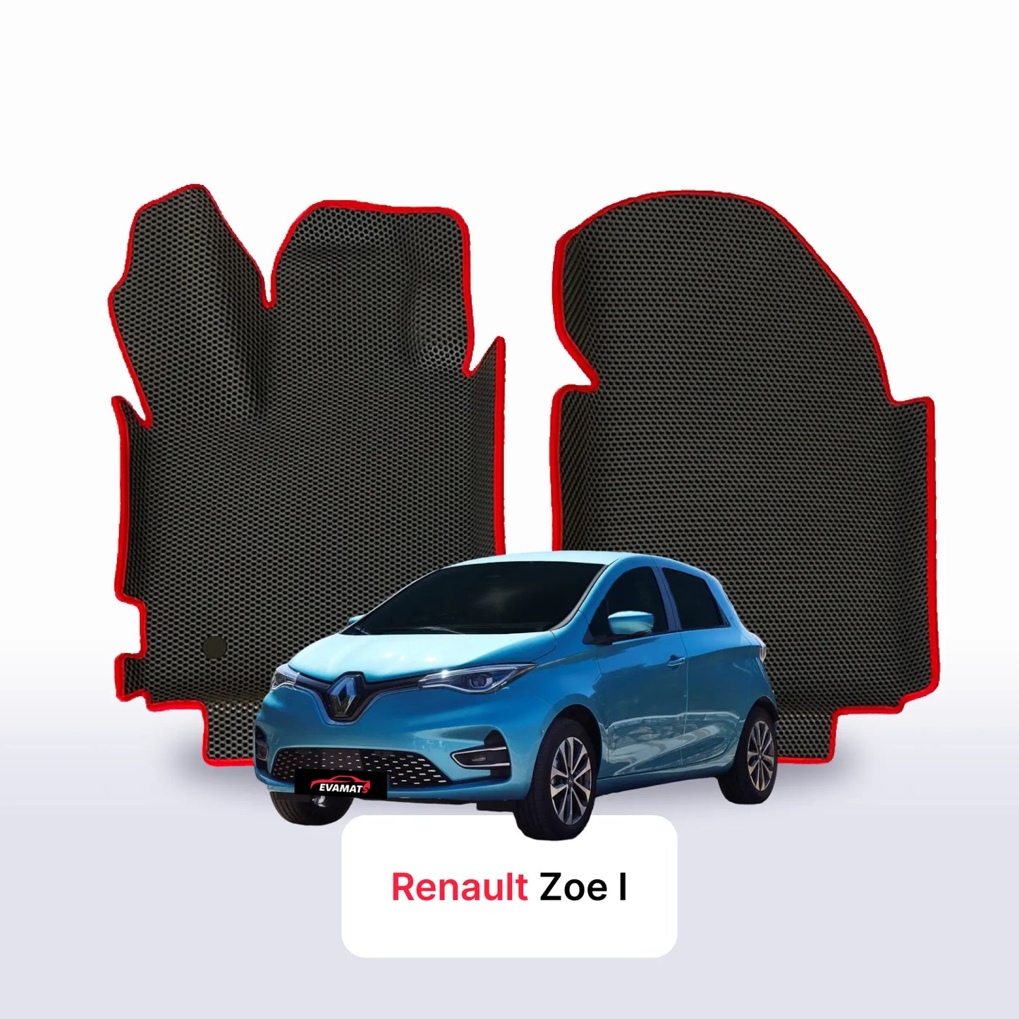 Custom-Fit 3D EVA Car Mats for Renault ZOE I gen 2012–2024 year Electric Hatchback 5-door