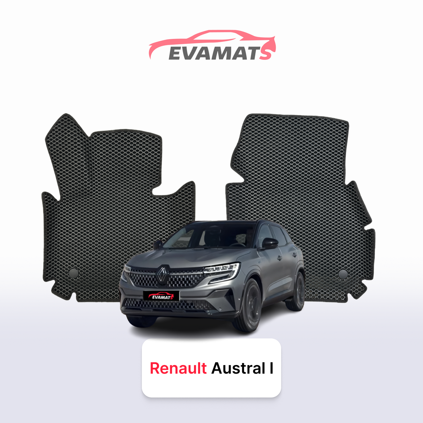 Dywaniki samochodowe EVAMATS do Renault Austral 1 gen 2022-2025 rok SUV