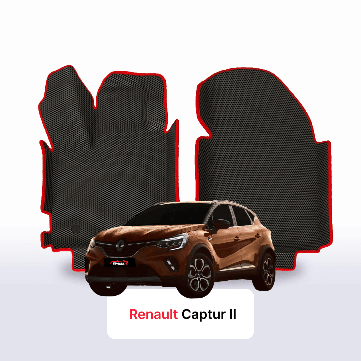 EVA Dywaniki samochodowe od EVA MATS 3D do Renault Captur 2 gen 2019-2028 rok SUV BENZYNA