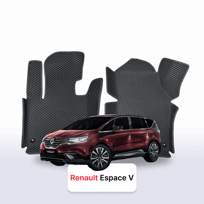 Автоковрики EVAMATS для Renault Espace 5 поколения 2014-2023 года МИНИВЭН