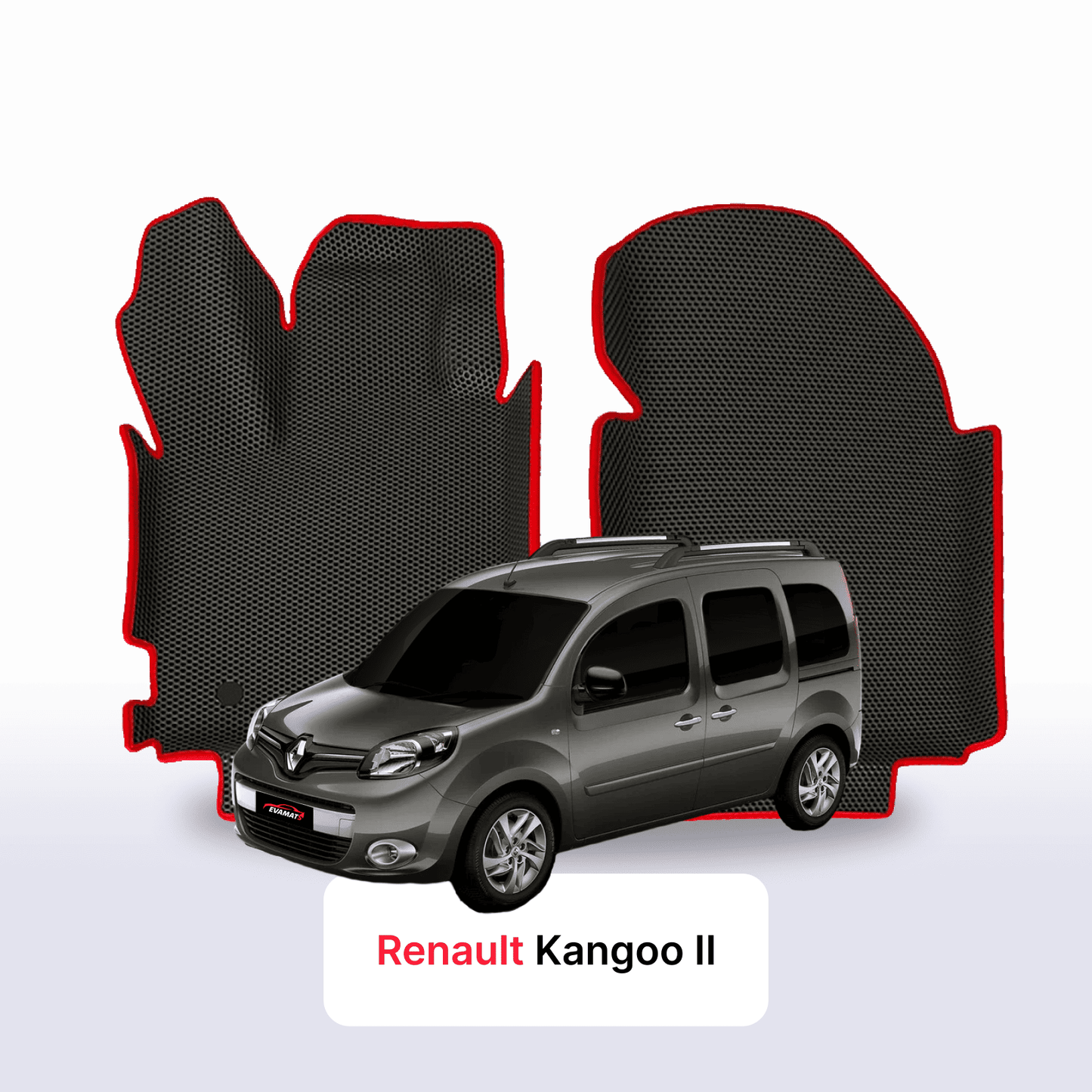 Автоковрики EVAMATS для Renault Kangoo 2 gen 2008-2021 МІНІВЕН