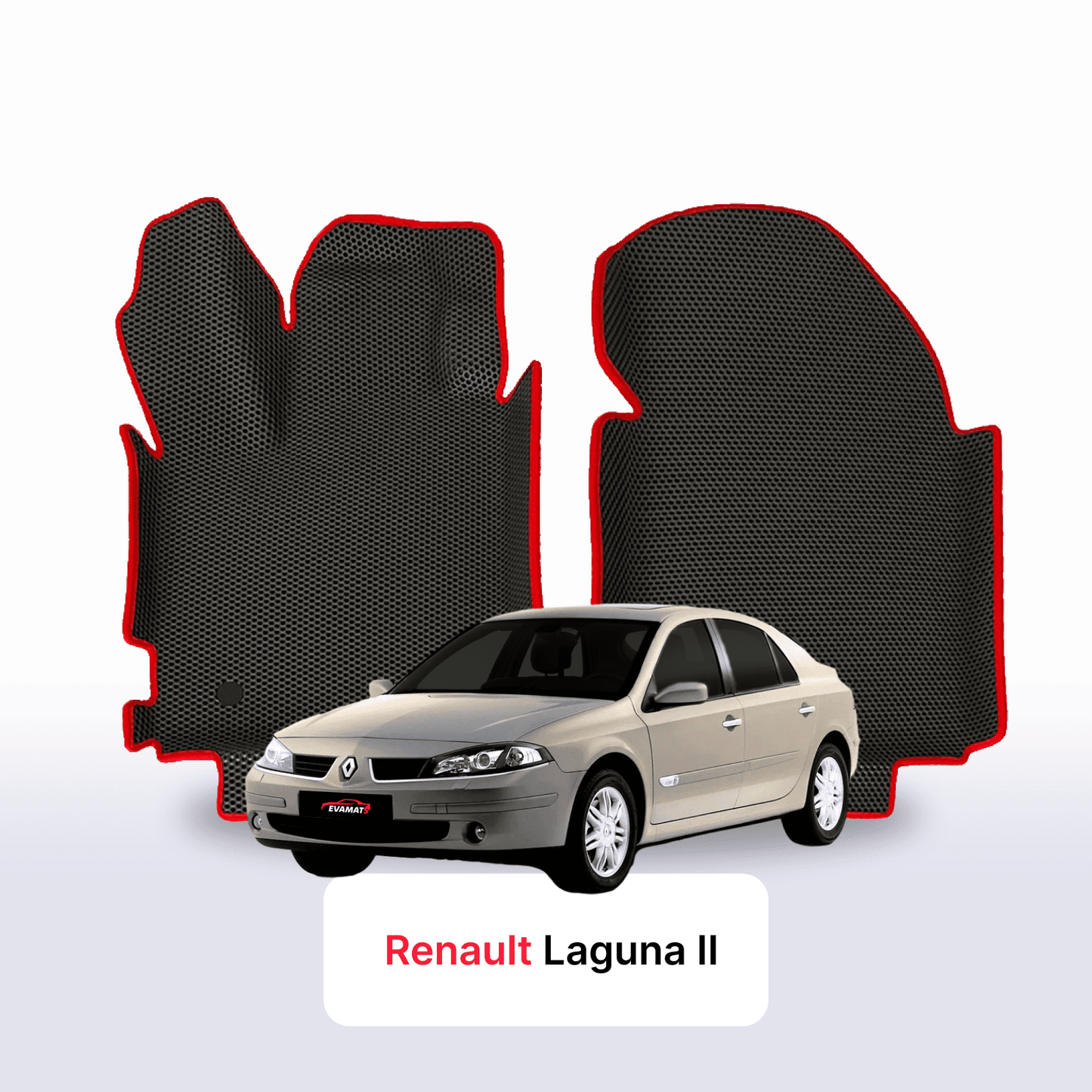 Dywaniki samochodowe 3D EVAMATS do Renault Laguna 2 gen 2001-2008 rok LIFTBACK