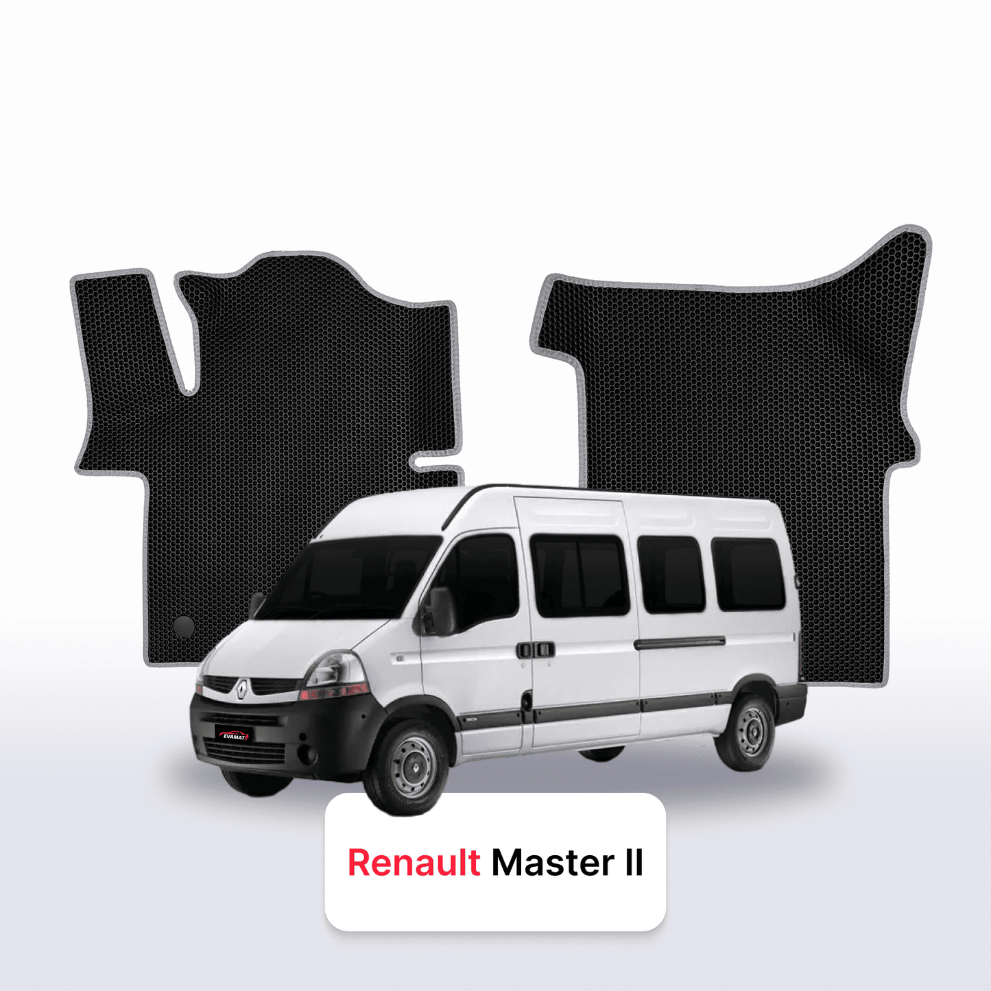 Коврики EVAMATS для Renault Master 2 поколения 1997-2010 МИНИВЭН