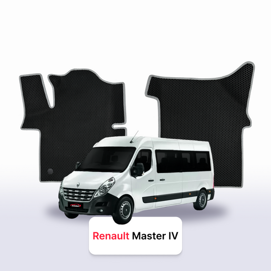 Автоковрики EVAMATS для Renault Master 4 поколения МИНИВЭН 2019-2025 года выпуска