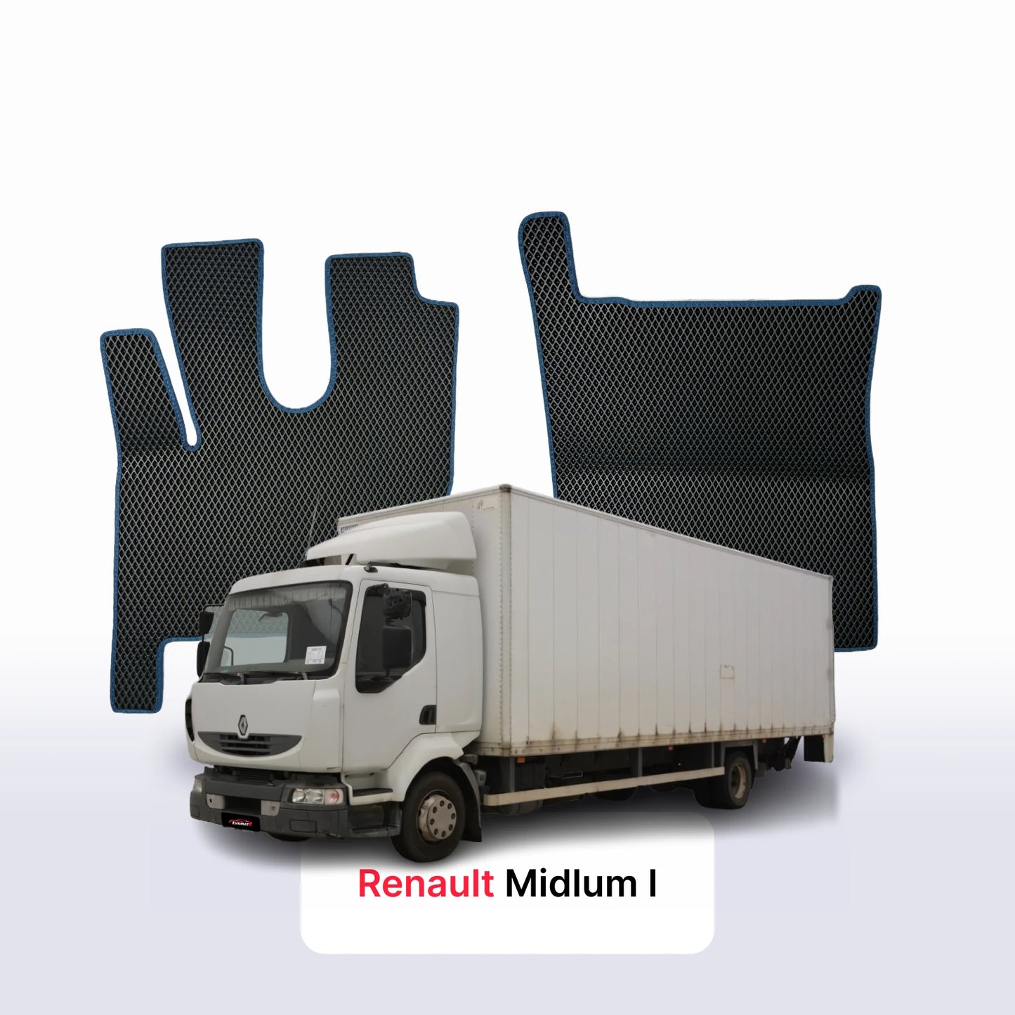 Коврики EVAMATS для DAF XD 1st gen 2022-2025 года ТРАКТОР ПРИЦЕП