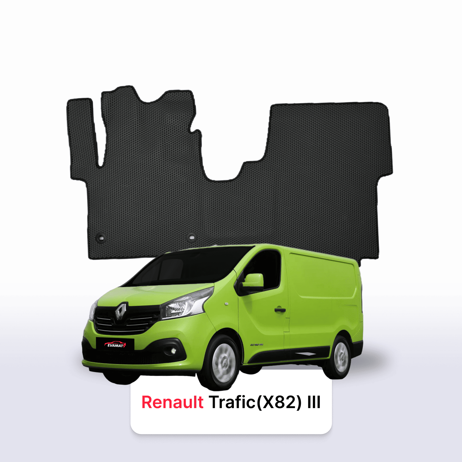 EVA Dywaniki samochodowe od EVA MATS 3D do Renault Trafic(X82) 3 gen 2020-2028 rok