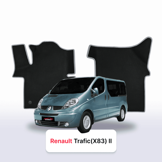 EVA Dywaniki samochodowe od EVA MATS 3D do Renault Trafic(X83) 2 gen 2001-2014 rok BUS