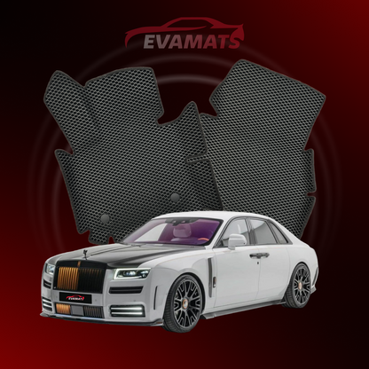 Dywaniki samochodowe EVAMATS do Rolls-Royce Ghost 2 gen 2014-2023 rok LONG SEDAN