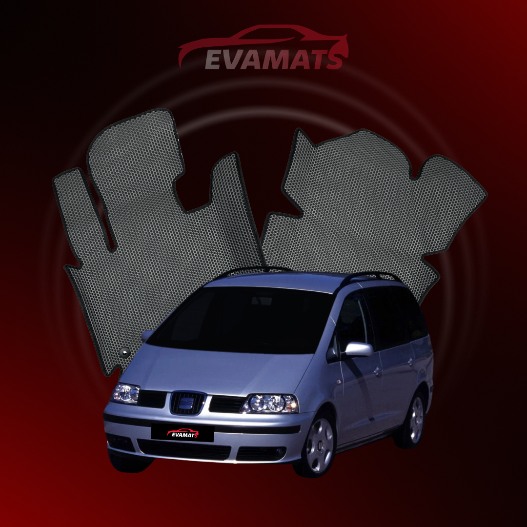 Dywaniki samochodowe EVAMATS do SEAT Alhambra 1 gen 1996-2010 rok MINIVAN