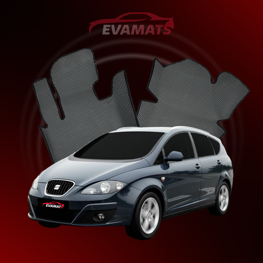 Dywaniki samochodowe EVAMATS do SEAT Altea 1 gen 2004-2015 rok MINIVAN XL