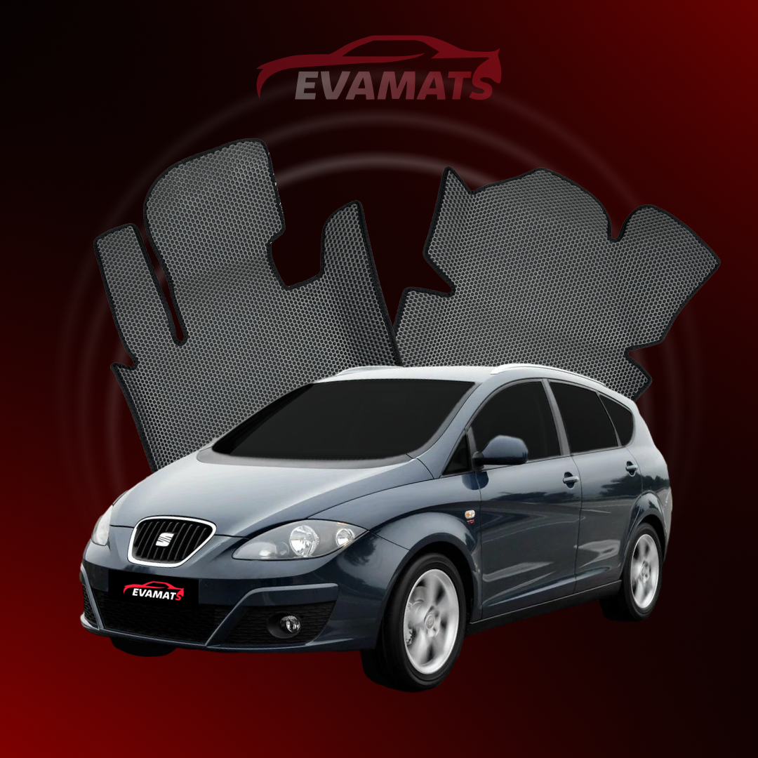 Dywaniki samochodowe EVAMATS do SEAT Altea 1 gen 2004-2015 rok MINIVAN XL