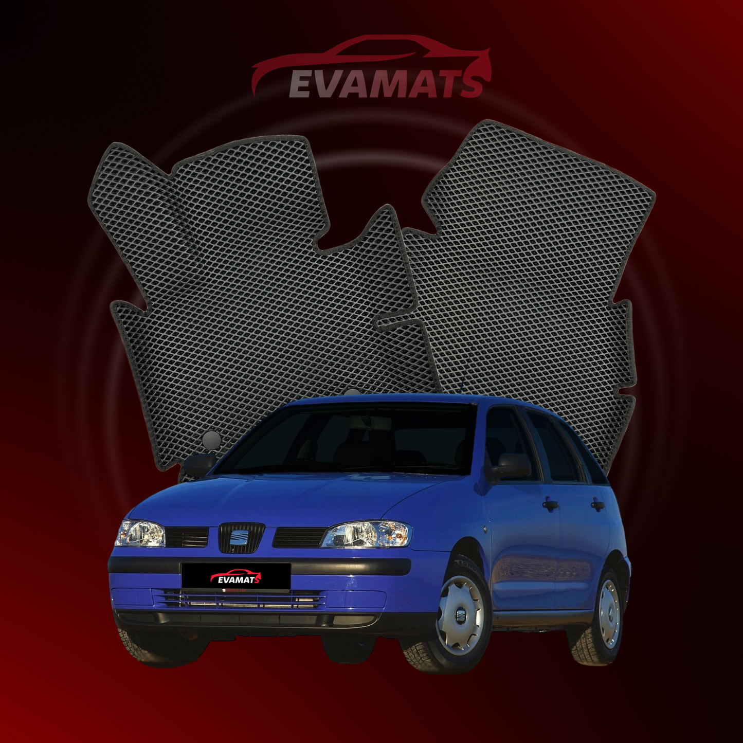 Автоковрики EVAMATS для SEAT Ibiza 2 gen 1993-2002 р.в. ХЕТЧБЕК 5дв.