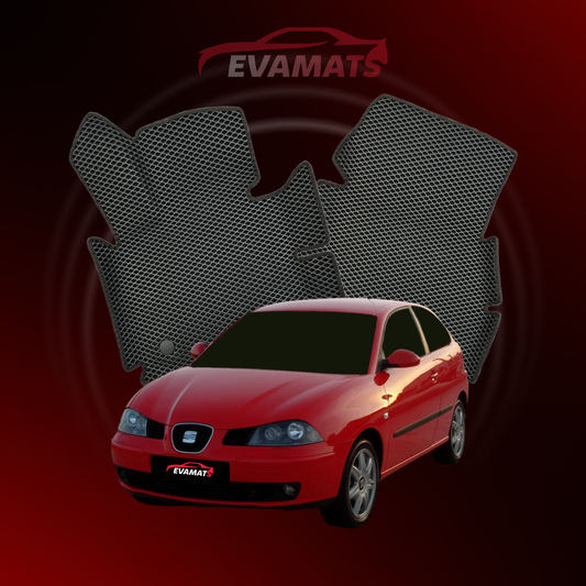 Dywaniki samochodowe EVAMATS do SEAT Ibiza 3 gen 2001-2008 rok HATCHBACK 3 drzwi