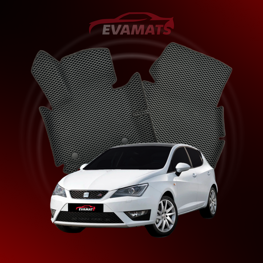 Dywaniki samochodowe EVAMATS do SEAT Ibiza 4 gen 2008-2017 rok HATCHBACK 5 drzwi