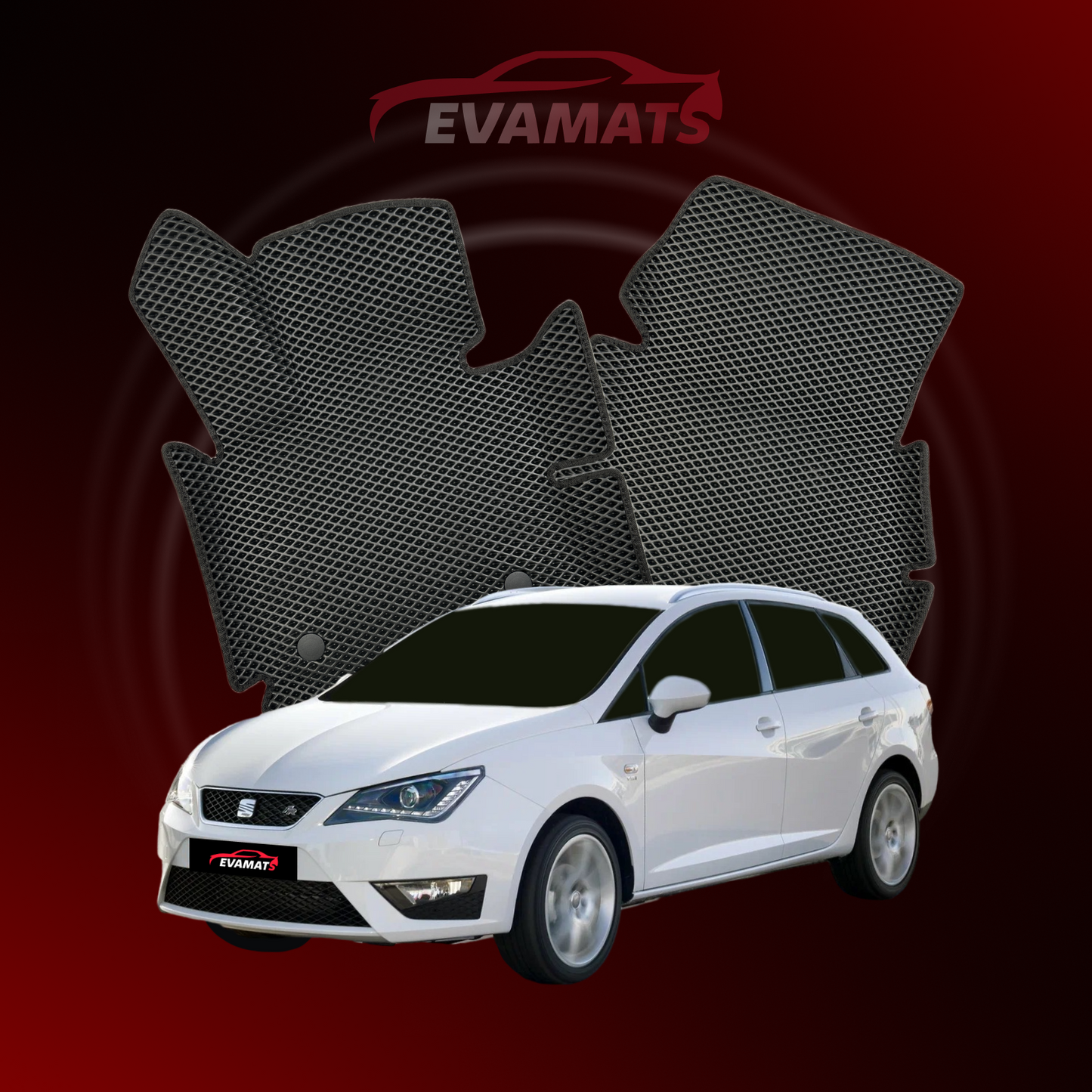 Автоковрики EVAMATS для SEAT Ibiza 4 покоління 2008-2017 KOMBI