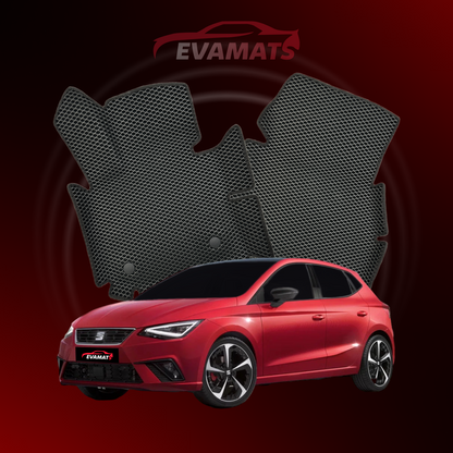 Автоковрики EVAMATS для SEAT Ibiza 5 gen 2017-2025 р. ХЕТЧБЕК 5 дв.