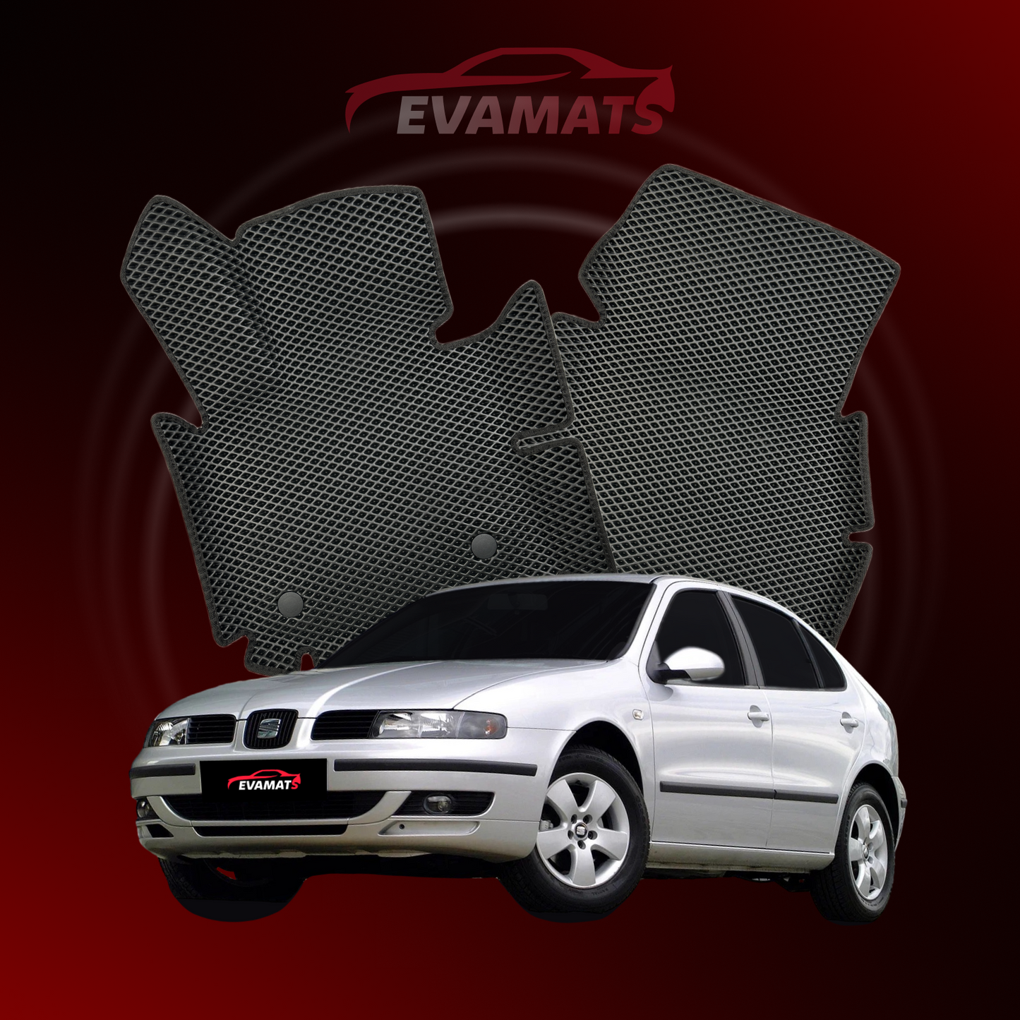 Автоковрики EVAMATS для SEAT Leon 1 покоління 1999-2006 р.в. ХЕТЧБЕК 5 дв.