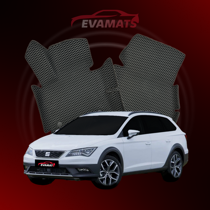 Dywaniki samochodowe 3D EVAMATS do SEAT Leon X-PERIENCE 3 gen 2012-2020 rok KOMBI