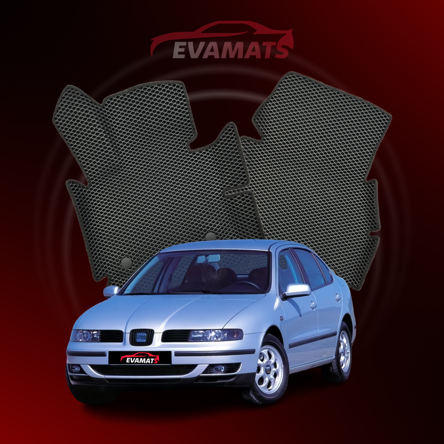 Dywaniki samochodowe EVAMATS do SEAT Toledo 2 gen 1998-2004 rok SEDAN