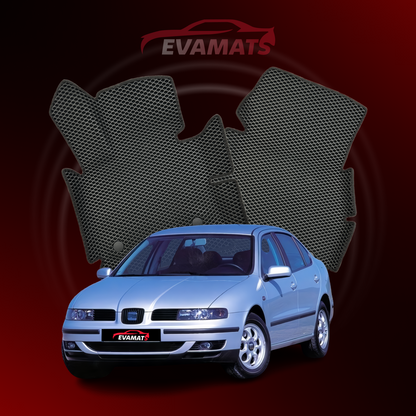 Dywaniki samochodowe 3D EVAMATS do SEAT Toledo 2 gen 1998-2004 rok SEDAN