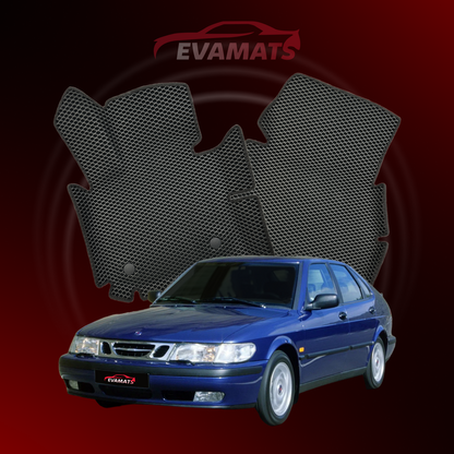 Dywaniki samochodowe 3D EVAMATS do Saab 9-3 1 gen 1998-2003 rok HATCHBACK 5 drzwi