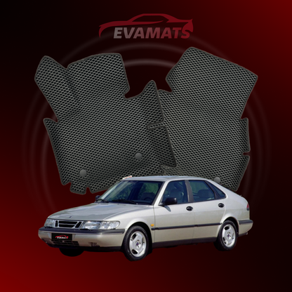 Dywaniki samochodowe EVAMATS do Saab 900 2 gen 1993-1998 rok LIFTBACK