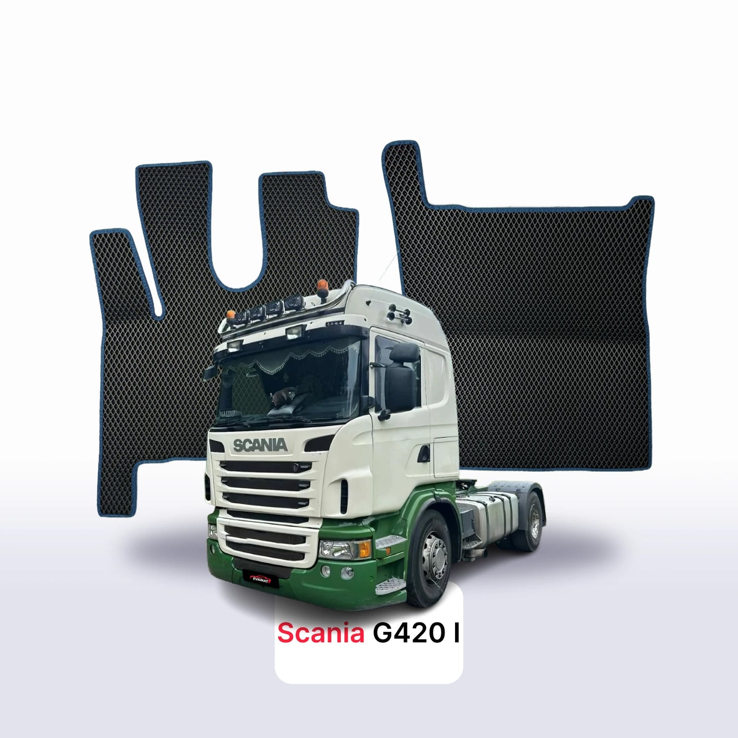 EVA Dywaniki samochodowe od EVA MATS 3D do Scania G420 1 gen 2004-2027 rok CIĄGNIK SIODŁOWY