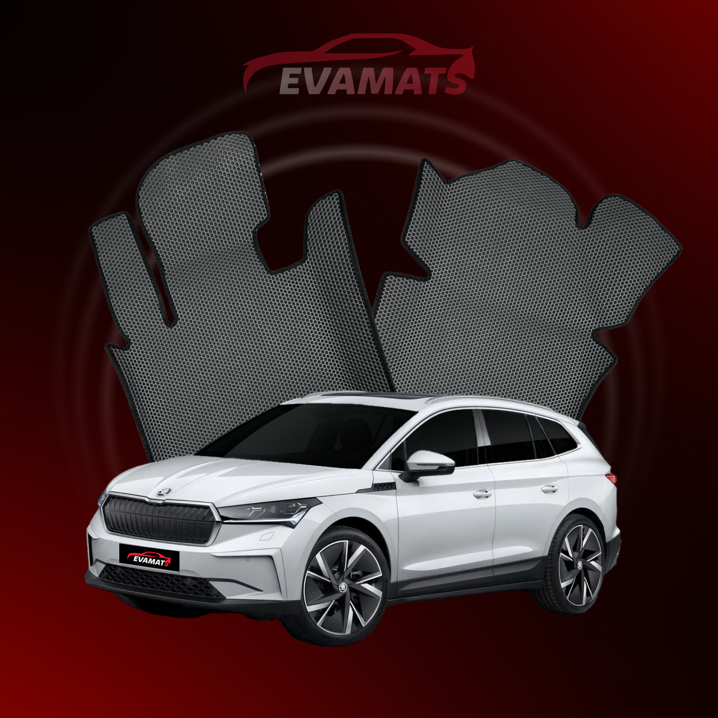 Автомобільні килимки EVAMATS для позашляховика Skoda Enyaq 1-го покоління 2020-2025 р.в.