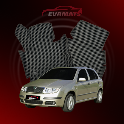 Автоковрики EVAMATS для Skoda Fabia 1 ген. 1999-2007 р.в. ХЕТЧБЕК 5 дв.