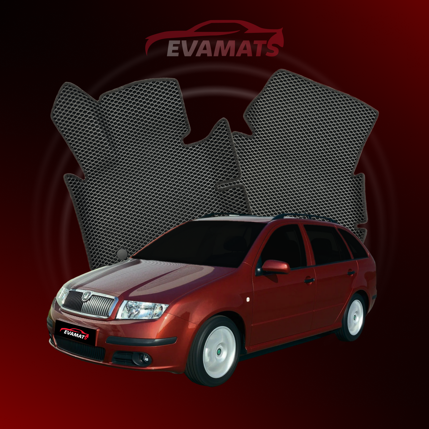 Автоковрики EVAMATS для Skoda Fabia 1 покоління 1999-2007 KOMBI