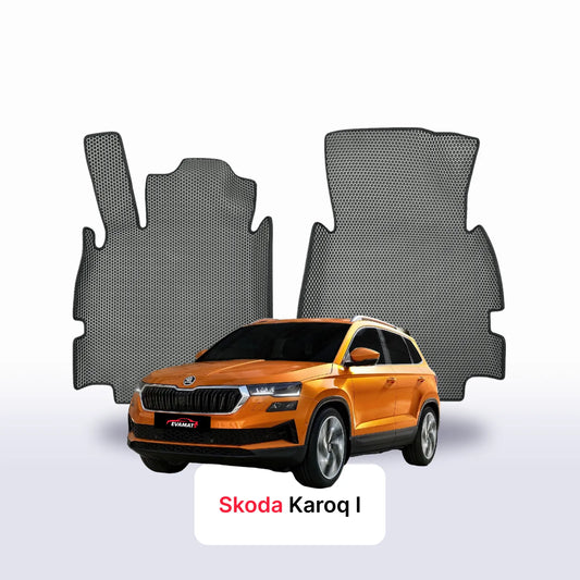 Коврики EVAMATS для внедорожника Skoda Karoq 1st gen 2017-2025 года выпуска