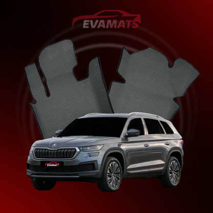 Dywaniki samochodowe EVAMATS do Skoda Kodiaq 1 gen 2016-2023 rok SUV