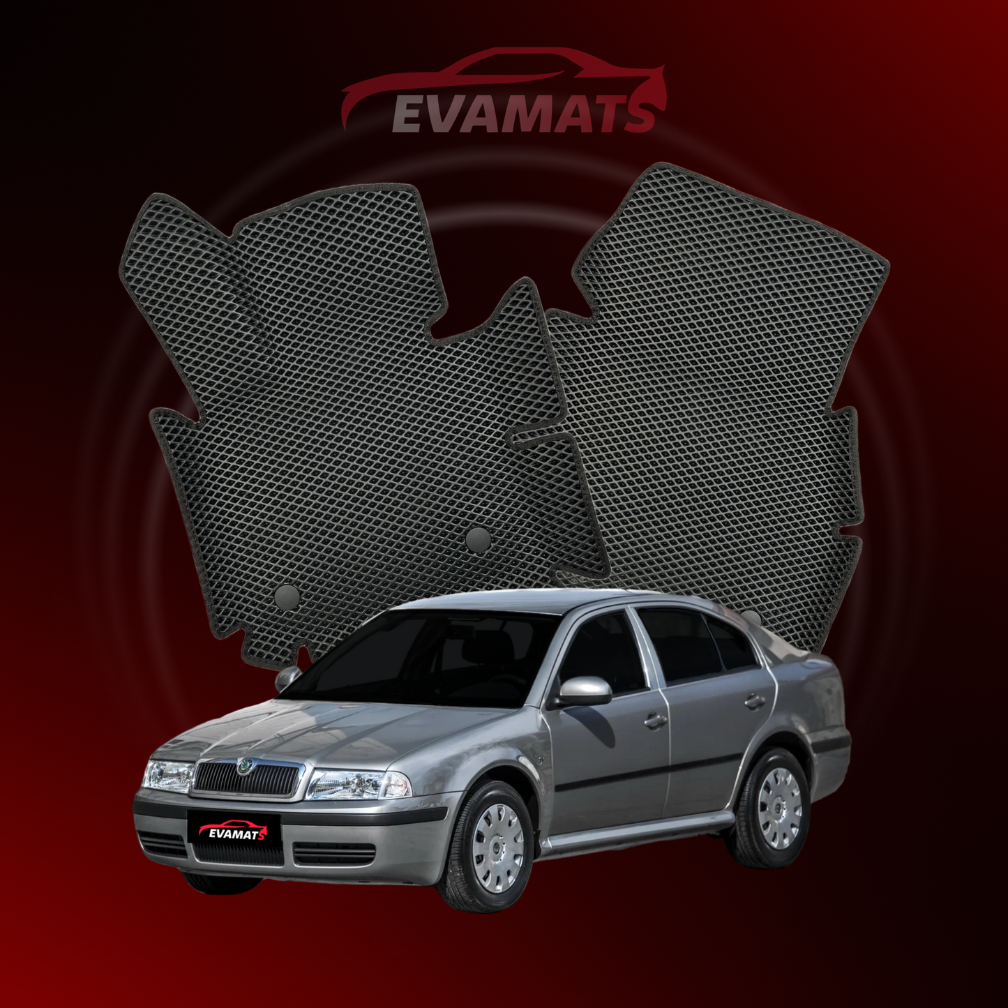 Автоковрики EVAMATS для Skoda Octavia(A4) 2 покоління 1996-2000 р.в. LIFTBACK