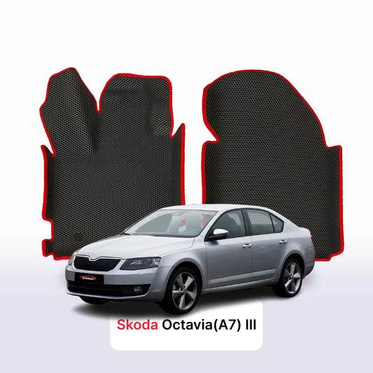 EVA Dywaniki samochodowe od EVA MATS 3D do Skoda Octavia(A7) przedlift 3 gen 2013-2016 rok LIFTBACK