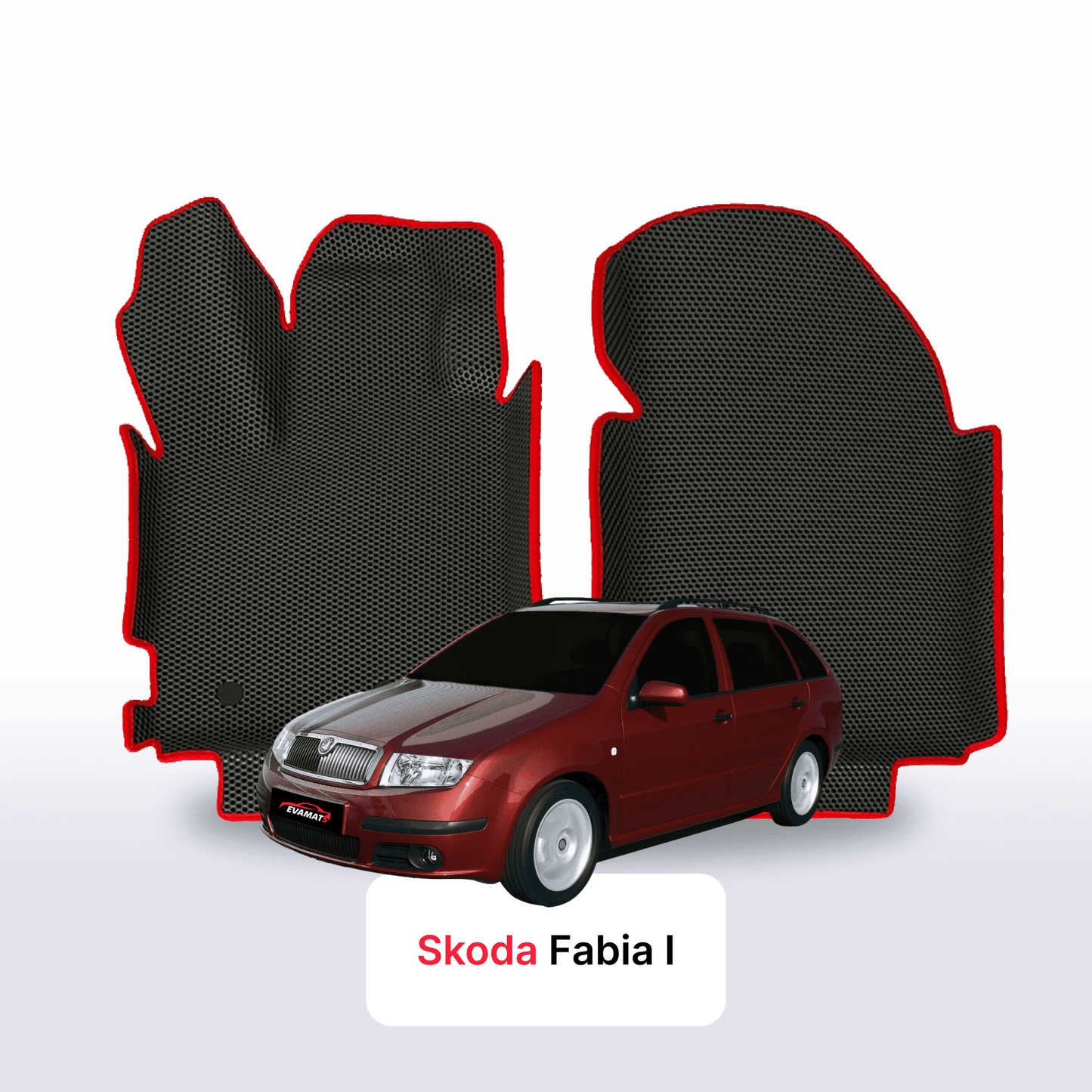 Dywaniki samochodowe EVAMATS do Skoda Fabia 1 gen 1999-2007 rok KOMBI