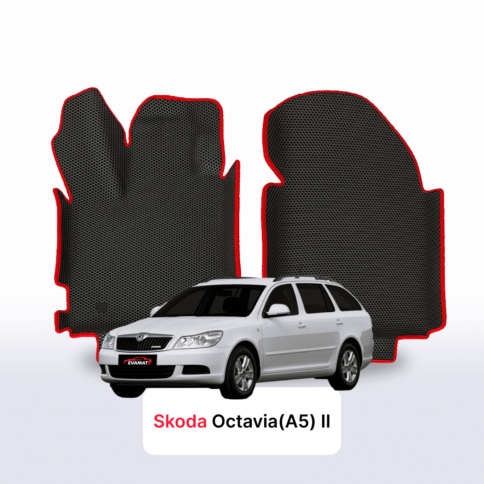 EVA Dywaniki samochodowe od EVA MATS 3D do Skoda Octavia A5 2 gen 2004-2013 rok Kombi BENZYNA