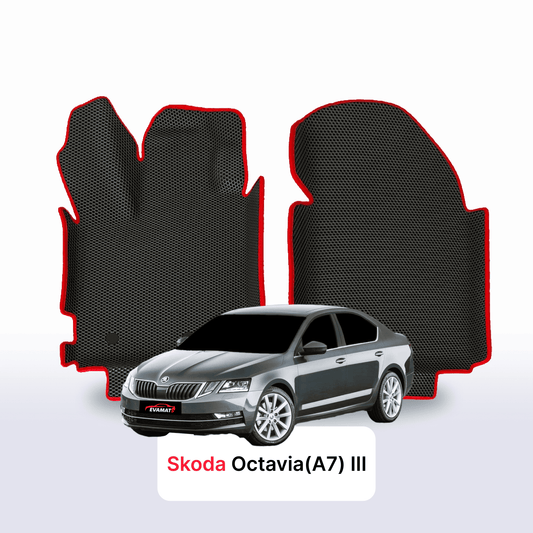 EVA Dywaniki samochodowe od EVA MATS 3D do Skoda Octavia(A7) polift 3 gen 2016-2019 rok LIFTBACK