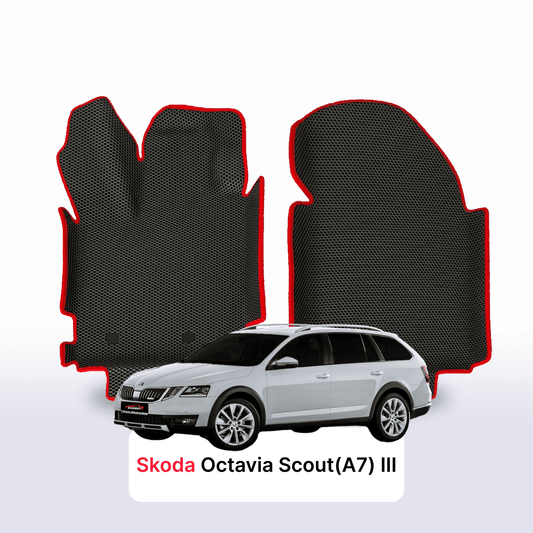 EVA Dywaniki samochodowe od EVA MATS 3D do Skoda Octavia Scout(A7) 3 gen 2013-2019 rok KOMBI