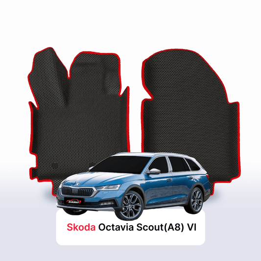 EVA Dywaniki samochodowe od EVA MATS 3D do Skoda Octavia Scout(A8) 4 gen 2019-2025 rok KOMBI
