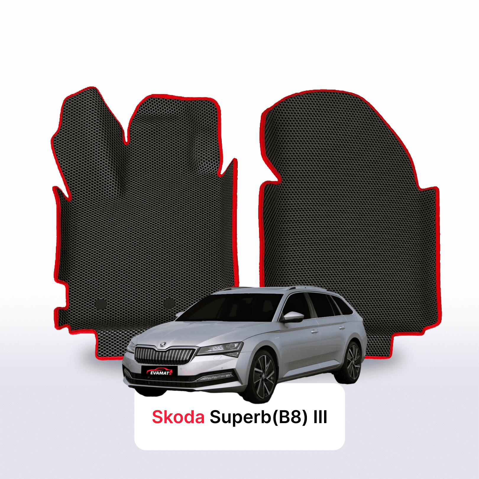 EVA Dywaniki samochodowe od EVA MATS 3D do Skoda Superb B8 3 gen 2015-2024 rok Kombi DIESEL